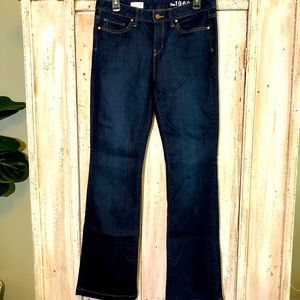 Gap long and lean trouser jeans Sz 28 Long